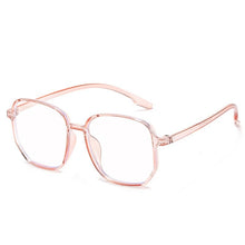 Carica l&#39;immagine nel visualizzatore di Gallery, 2023 Retro Oversized Square Frames Computer Spectacles Reading Glasses Frame Women Men Transparent Lens Optical Eyeglasses