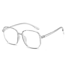 Carica l&#39;immagine nel visualizzatore di Gallery, 2023 Retro Oversized Square Frames Computer Spectacles Reading Glasses Frame Women Men Transparent Lens Optical Eyeglasses