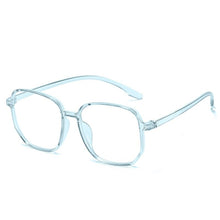Carica l&#39;immagine nel visualizzatore di Gallery, 2023 Retro Oversized Square Frames Computer Spectacles Reading Glasses Frame Women Men Transparent Lens Optical Eyeglasses