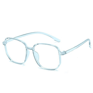 2023 Retro Oversized Square Frames Computer Spectacles Reading Glasses Frame Women Men Transparent Lens Optical Eyeglasses