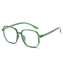 Carica l&#39;immagine nel visualizzatore di Gallery, 2023 Retro Oversized Square Frames Computer Spectacles Reading Glasses Frame Women Men Transparent Lens Optical Eyeglasses