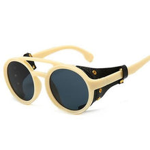 Load image into Gallery viewer, 2023 Retro Round Frame Punk Men and Women Sunglasses Goggles Street S Reunion Party Eyeglass
