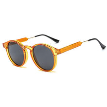 Load image into Gallery viewer, 2022 Retro Round Sunglasses Women Men Brand Design Transparent Female Sun Glasses Men Oculos De Sol Feminino Lunette Soleil