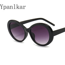 Load image into Gallery viewer, 2023 Retro Small Oval Sunglasses Women Jelly Orange Green Eyewear Shades UV400 Men Gray Pink Gradient Sun Glasses