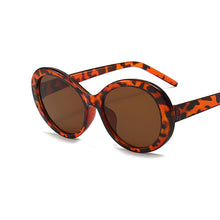 Load image into Gallery viewer, 2023 Retro Small Oval Sunglasses Women Jelly Orange Green Eyewear Shades UV400 Men Gray Pink Gradient Sun Glasses