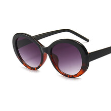 Load image into Gallery viewer, 2023 Retro Small Oval Sunglasses Women Jelly Orange Green Eyewear Shades UV400 Men Gray Pink Gradient Sun Glasses
