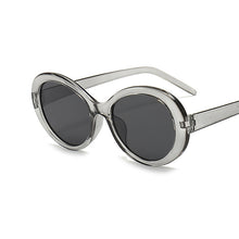 Load image into Gallery viewer, 2023 Retro Small Oval Sunglasses Women Jelly Orange Green Eyewear Shades UV400 Men Gray Pink Gradient Sun Glasses
