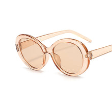Load image into Gallery viewer, 2023 Retro Small Oval Sunglasses Women Jelly Orange Green Eyewear Shades UV400 Men Gray Pink Gradient Sun Glasses