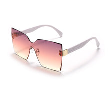 Carica l&#39;immagine nel visualizzatore di Gallery, 2023 Retro Sunglasses Men  Women Small Frame Square Sun Glasses Women Pink  Gradient Color Eye Glasses  Eyewear UV400