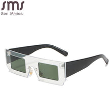 Load image into Gallery viewer, 2023 Rimless Sunglasses Women Men Rectangle Frame One-Piece Sunglasses Gradient  Brand Designer Eyeglasses