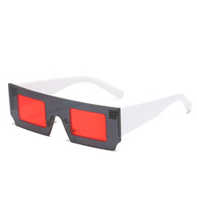 Load image into Gallery viewer, 2023 Rimless Sunglasses Women Men Rectangle Frame One-Piece Sunglasses Gradient  Brand Designer Eyeglasses