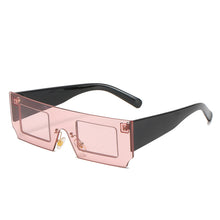 Load image into Gallery viewer, 2023 Rimless Sunglasses Women Men Rectangle Frame One-Piece Sunglasses Gradient  Brand Designer Eyeglasses