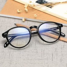 Load image into Gallery viewer, 2023 Round Anti Blue Glasses Frame Men Radiation Computer Glasses Anti Blue Light Blocking Clear Eye Glasses Frame For Women