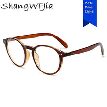 Load image into Gallery viewer, 2023 Round Anti Blue Glasses Frame Men Radiation Computer Glasses Anti Blue Light Blocking Clear Eye Glasses Frame For Women
