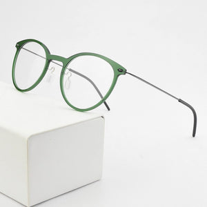 2023 Round Brand optical glasses frame women myopia prescription computer eye glasses frames for men eyeglasses spectacle 6537
