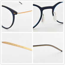 Load image into Gallery viewer, 2023 Round Brand optical glasses frame women myopia prescription computer eye glasses frames for men eyeglasses spectacle 6537