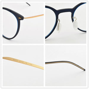 2023 Round Brand optical glasses frame women myopia prescription computer eye glasses frames for men eyeglasses spectacle 6537