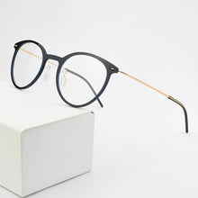 Load image into Gallery viewer, 2023 Round Brand optical glasses frame women myopia prescription computer eye glasses frames for men eyeglasses spectacle 6537