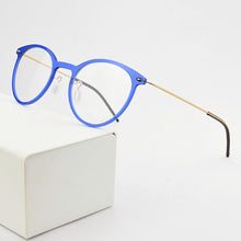 Load image into Gallery viewer, 2023 Round Brand optical glasses frame women myopia prescription computer eye glasses frames for men eyeglasses spectacle 6537