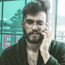 Load image into Gallery viewer, 2023 Round Glasses Frame Women Men Spectacle Myopia Nerd Optical Eyeglasses Transparent Clear fake glasses Frame okulary