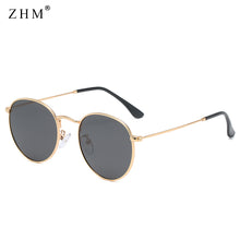 Load image into Gallery viewer, 2023 Round Polarized Sunglasses Women Men Classic Small Metal Sun Glasses Male Vintage Anti-glare Driving Eyeglasses UV400