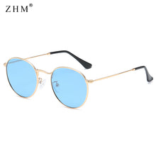 Load image into Gallery viewer, 2023 Round Polarized Sunglasses Women Men Classic Small Metal Sun Glasses Male Vintage Anti-glare Driving Eyeglasses UV400