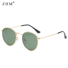 Load image into Gallery viewer, 2023 Round Polarized Sunglasses Women Men Classic Small Metal Sun Glasses Male Vintage Anti-glare Driving Eyeglasses UV400