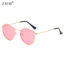 Load image into Gallery viewer, 2023 Round Polarized Sunglasses Women Men Classic Small Metal Sun Glasses Male Vintage Anti-glare Driving Eyeglasses UV400