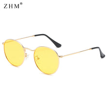 Load image into Gallery viewer, 2023 Round Polarized Sunglasses Women Men Classic Small Metal Sun Glasses Male Vintage Anti-glare Driving Eyeglasses UV400