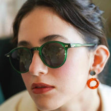 Load image into Gallery viewer, 2023 Rund Sunglasses Men Women Vintage Rivet Sun Glasses Brand Designer Retro Women's Sun Glasses Female Driver Goggles