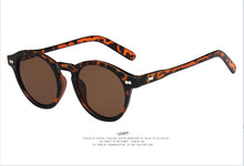 Load image into Gallery viewer, 2023 Rund Sunglasses Men Women Vintage Rivet Sun Glasses Brand Designer Retro Women's Sun Glasses Female Driver Goggles