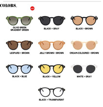 Load image into Gallery viewer, 2023 Rund Sunglasses Men Women Vintage Rivet Sun Glasses Brand Designer Retro Women's Sun Glasses Female Driver Goggles
