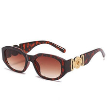 Load image into Gallery viewer, 2023 Small Steam Punk Sunglasses Women Personality Lrregular Ladies Men Vintage Square Goggle Sun Glasses oculos de sol