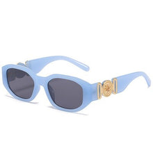 Load image into Gallery viewer, 2023 Small Steam Punk Sunglasses Women Personality Lrregular Ladies Men Vintage Square Goggle Sun Glasses oculos de sol