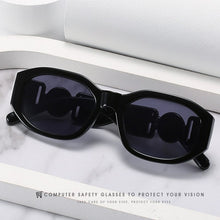 Load image into Gallery viewer, 2023 Small Steam Punk Sunglasses Women Personality Lrregular Ladies Men Vintage Square Goggle Sun Glasses oculos de sol
