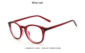 2022 Spectacle Classic Women Round Eyeglasses Frame Brand Designer  Men Nail Decoration Optical Glasses Reading Glasses