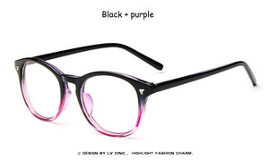 2022 Spectacle Classic Women Round Eyeglasses Frame Brand Designer  Men Nail Decoration Optical Glasses Reading Glasses