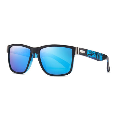 2023 Occhiali da sole sportivi polarizzati per uomo Occhiali da sole Quadrati Guida Personalità Specchio colorato Designer di marca UV400