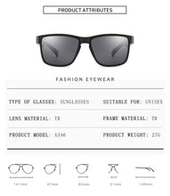 Load image into Gallery viewer, 2023 Sport Sunglasses Polarized For Men Sun Glasses Square Driving Personality Color Mirror  Brand Designer UV400