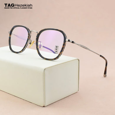 2023 Square Brand Glasses Frame Men Ultralight Women Vintage Prescription Eyeglasses Retro Optical Frame men's spectacle frames