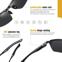 Load image into Gallery viewer, 2023 Square Men&#39;s Sunglasses Aluminum Magnesium Frame Women Polarized Driving Goggle Outdoor Fishing Glasses gafas de sol hombre