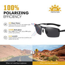 Load image into Gallery viewer, 2023 Square Men&#39;s Sunglasses Aluminum Magnesium Frame Women Polarized Driving Goggle Outdoor Fishing Glasses gafas de sol hombre
