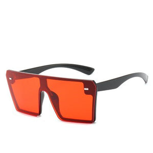 2023 Square Oversized Sunglasses Women Flat Top Gafas Shades For Women Sun glasses okulary  Sunglasses UV400