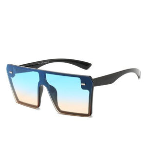 2023 Square Oversized Sunglasses Women Flat Top Gafas Shades For Women Sun glasses okulary  Sunglasses UV400