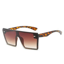 Load image into Gallery viewer, 2023 Square Oversized Sunglasses Women Flat Top Gafas Shades For Women Sun glasses okulary  Sunglasses UV400