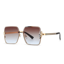 Load image into Gallery viewer, 2023 Square Pearl Inlaid Trend Retro Street Sunglasses INS Modern Sunglasses