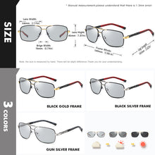 Load image into Gallery viewer, 2023 Square Photochromic Sunglasses For Men Polarized Women Glasses Classic Unisex Driving Goggle Anti-Glare gafas de sol hombre