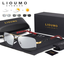 Load image into Gallery viewer, 2023 Square Photochromic Sunglasses For Men Polarized Women Glasses Classic Unisex Driving Goggle Anti-Glare gafas de sol hombre