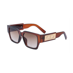 2023 Square Sunglasses Men Oversized Sun Glasses For Women  Brand Big Frame Ladies Sunglass With A Bag Shades Gafas De Sol