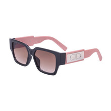 Load image into Gallery viewer, 2023 Square Sunglasses Men Oversized Sun Glasses For Women  Brand Big Frame Ladies Sunglass With A Bag Shades Gafas De Sol